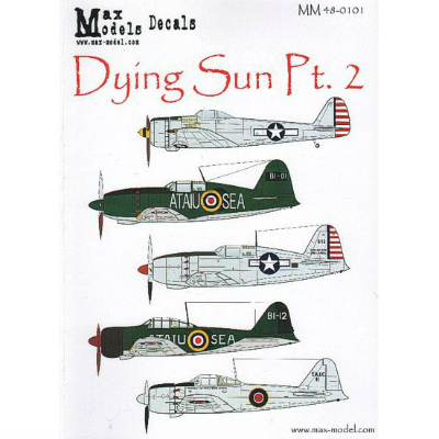 【新製品】[4000524810105] Max Model Decals MM48-0101)Dying Sun Pt.2