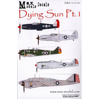 【新製品】[4000527210001] Max Model Decals MM72-0100)Dying Sun Pt.1