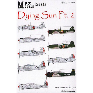 【新製品】[4000527210100] Max Model Decals MM72-0101)Dying Sun Pt.2