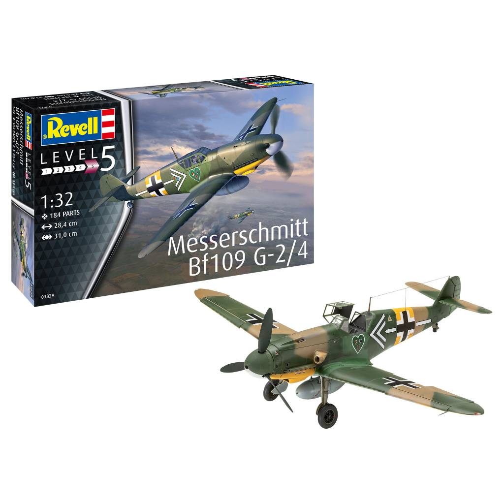【新製品】03829 メッサーシュミット Bf109G-2/4