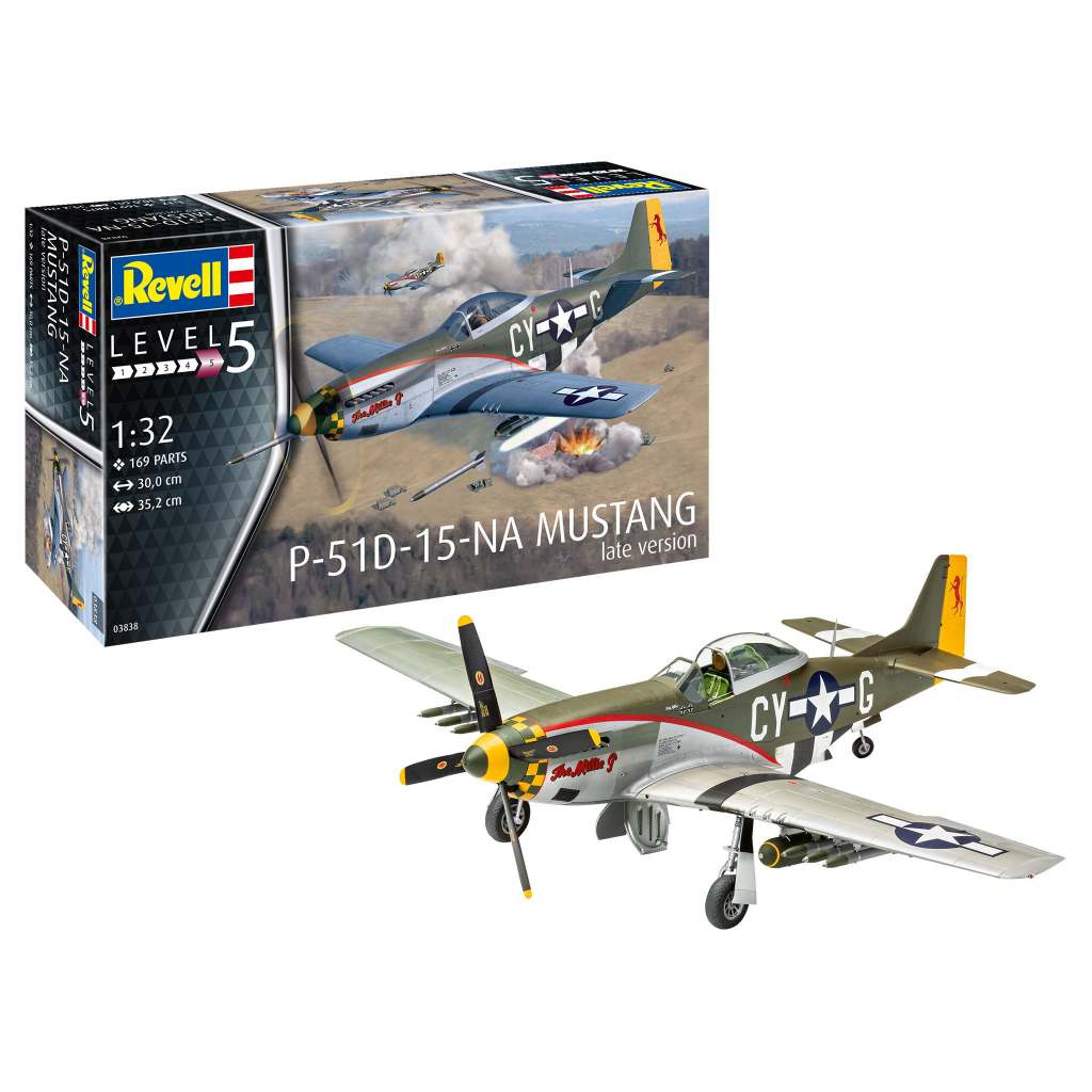 【新製品】03838 P-51D ムスタング 後期型