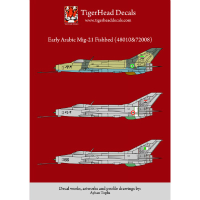 【新製品】[4500527200809] タイガーヘッドデカール 72008)P-47 サンダーボルト トルコ空軍