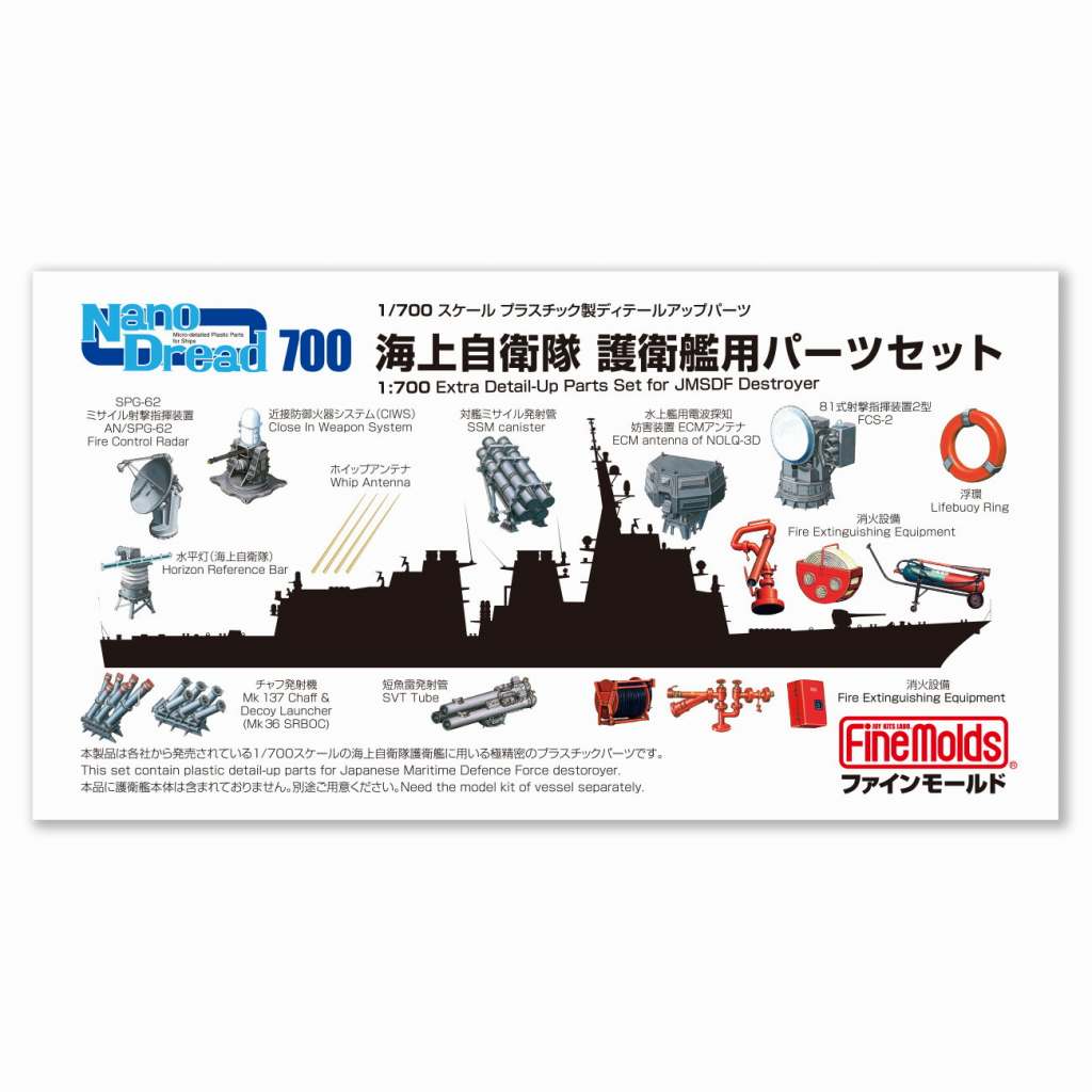 【新製品】77926 海上自衛隊 護衛艦用パーツセット