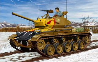 【新製品】[4544033513909] CB35139)米 M24 チャーフィー軽戦車 朝鮮戦争