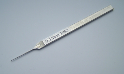 【新製品】[4560399122012] T-015N)BMCタガネ 幅0.15mm