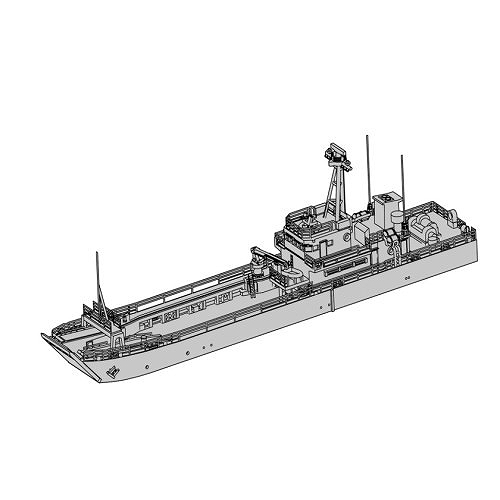 【新製品】T24V700-011M 海上自衛隊 輸送艇1号型