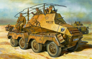 【新製品】[4716965352639] AF35263)Sd.Kfz.263 ドイツ8輪装甲無線車(初期型)