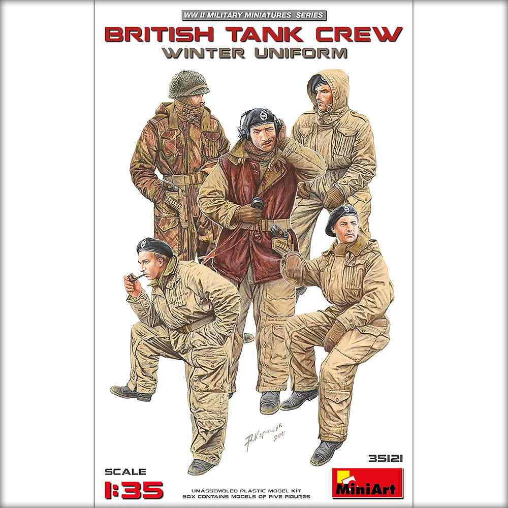 【新製品】[4820041102329] 35121)イギリス戦車兵(防寒服)フィギュアセット