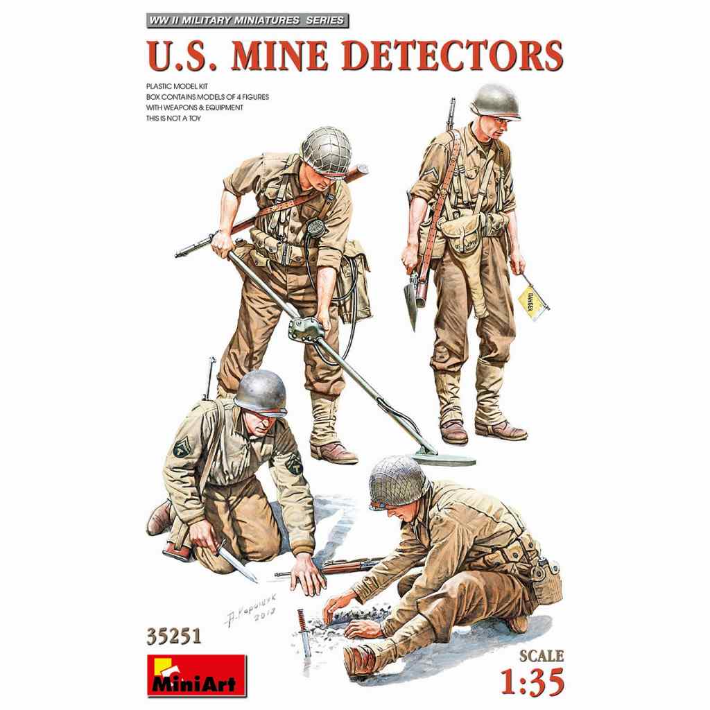 【新製品】35251 1/35 アメリカ軍 地雷探査兵