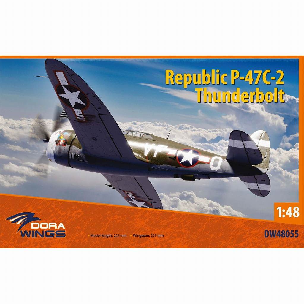 【新製品】DW48055 1/48 P-47C-2 サンダーボルト