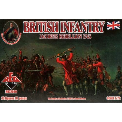 【新製品】[4820316720494] 72049)ジャコバイトの反乱 1745 イギリス歩兵
