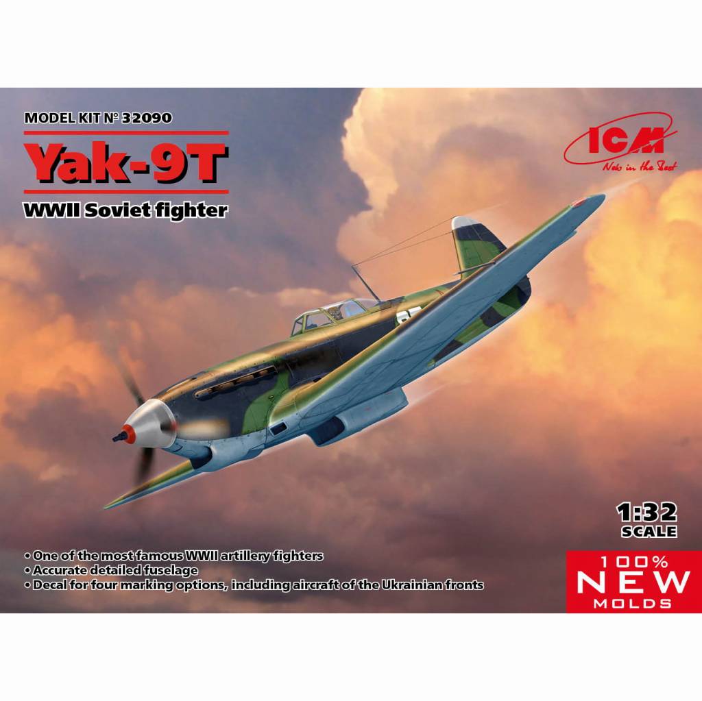 【新製品】32090 ソビエト Yak-9T 戦闘機