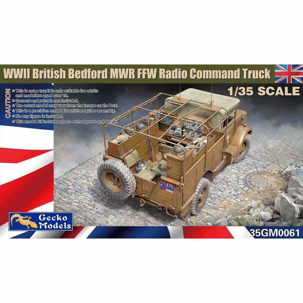 【新製品】35GM0061 1/35 ベッドフォード MWR FFW 無線指揮車