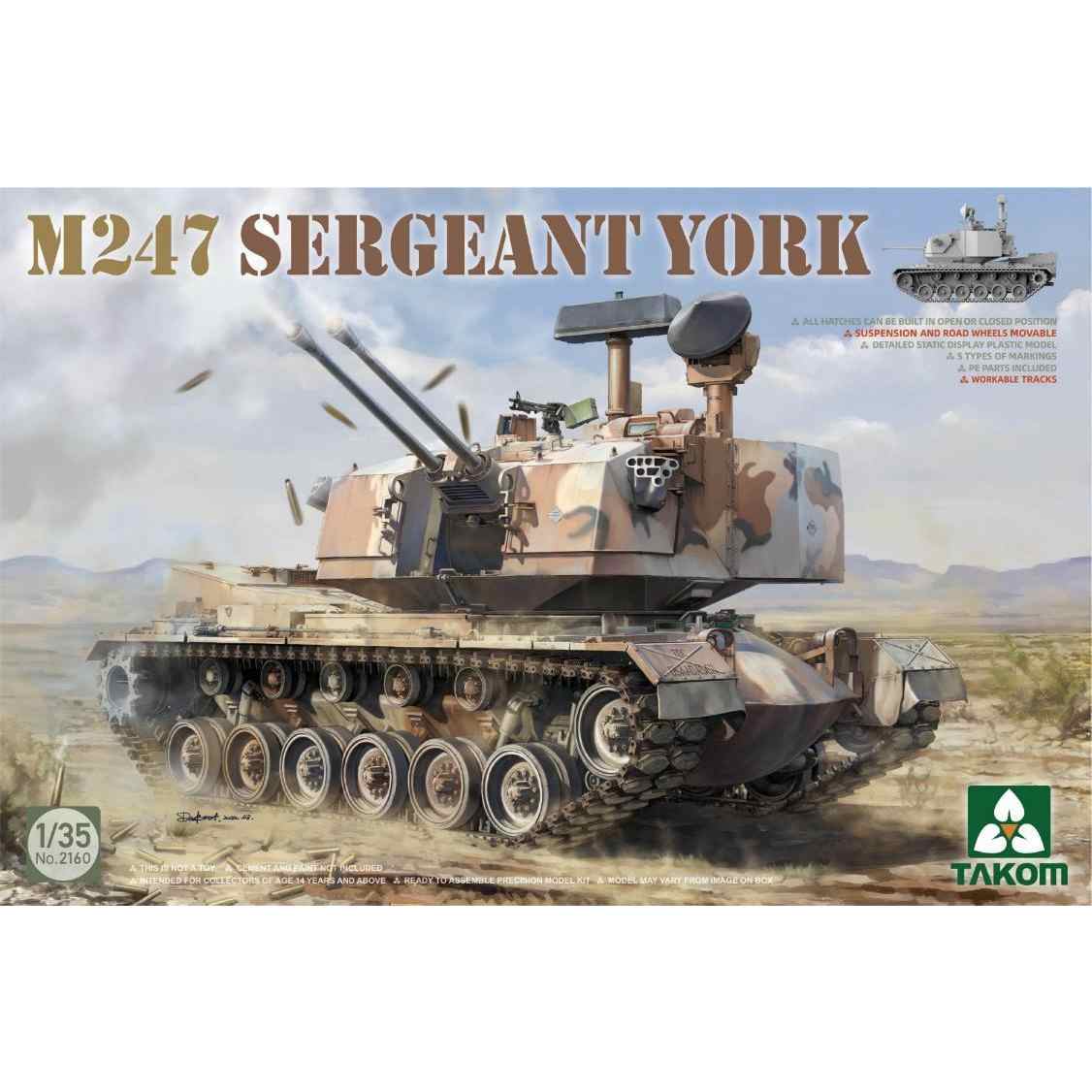 【新製品】2160 1/35 M247 サージェント・ヨーク 対空戦車