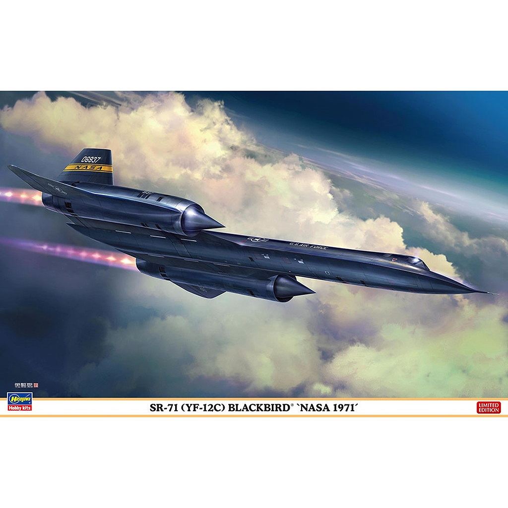 【新製品】02486 SR-71（YF-12C） ブラックバード “NASA 1971”