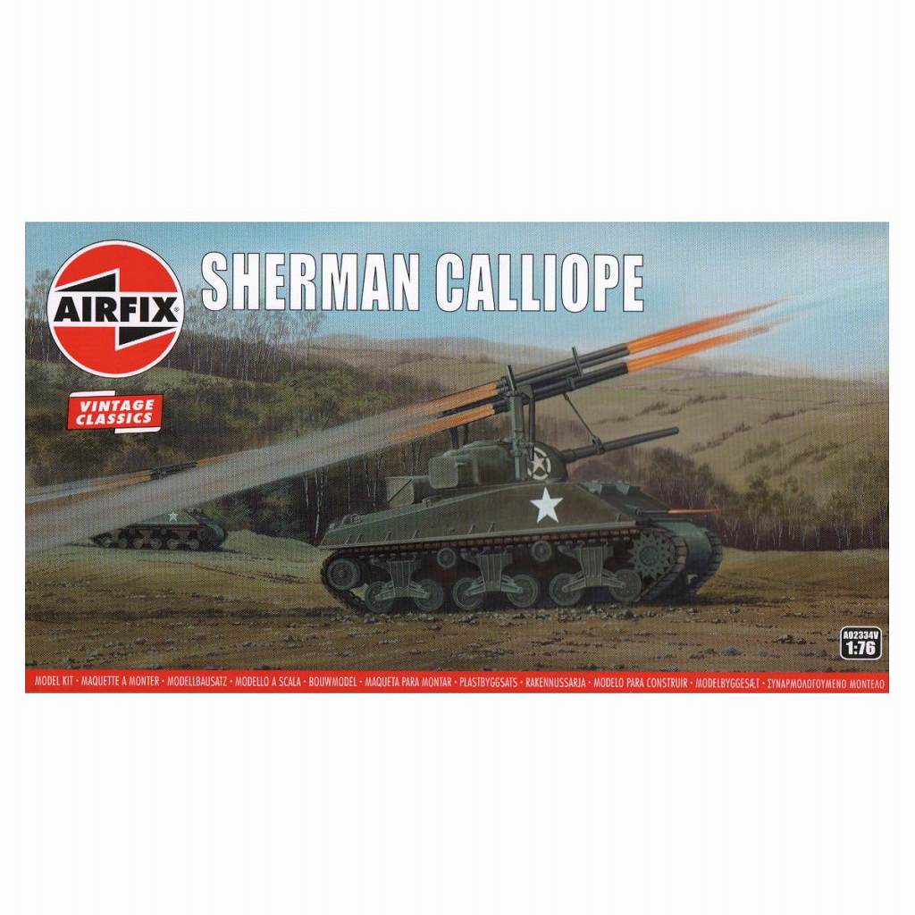 【再入荷】A02334V 1/76 シャーマン カリオペ