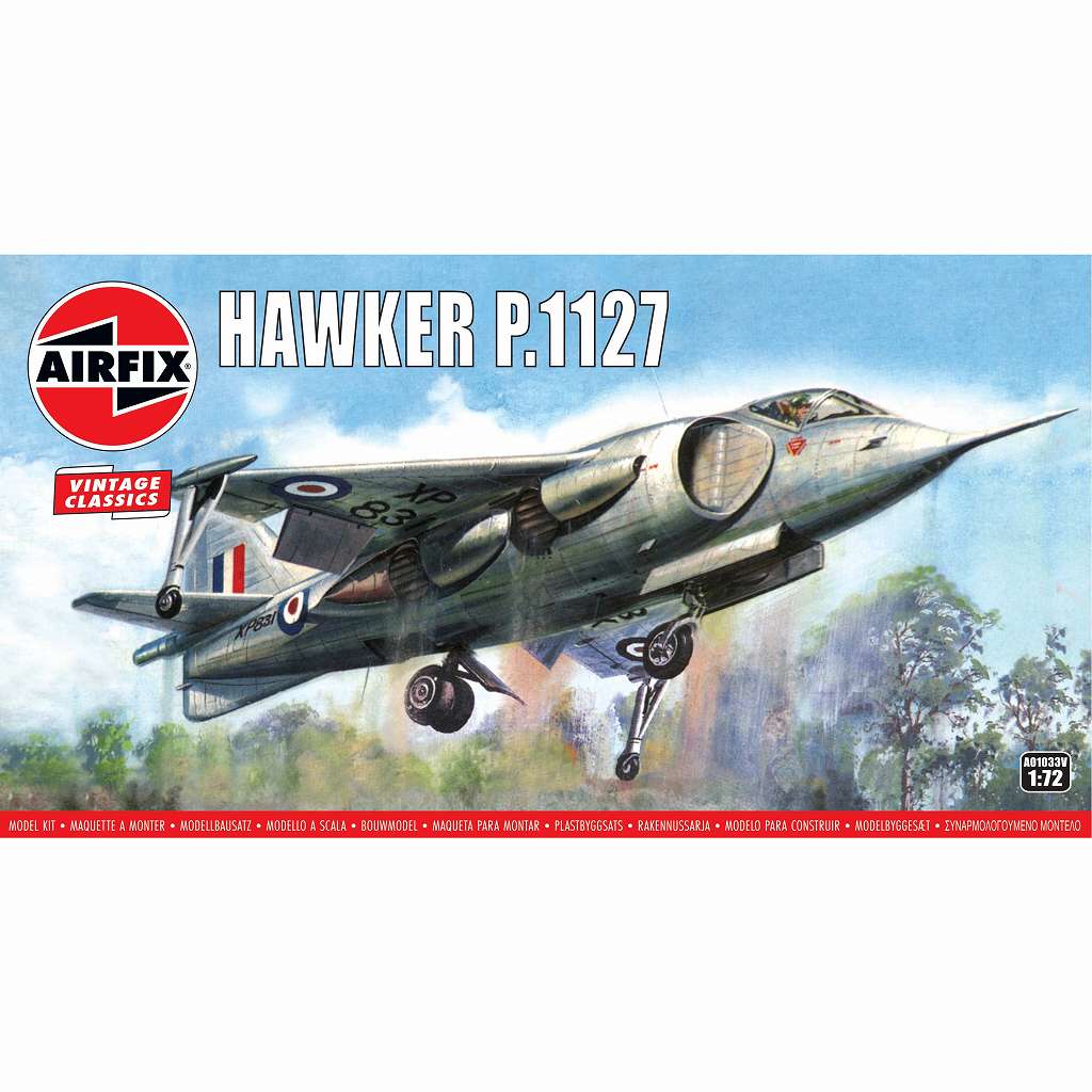 【新製品】A01033V 1/72 ホーカー P.1127