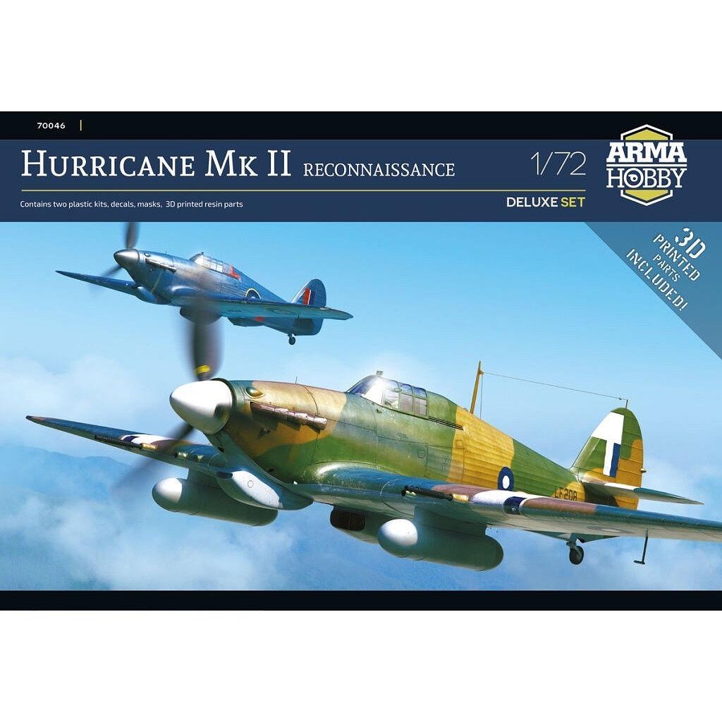 【新製品】70046 1/72 ホーカー ハリケーン Mk.IIb/c 偵察機型デュアルコンボ リミテッドエディション