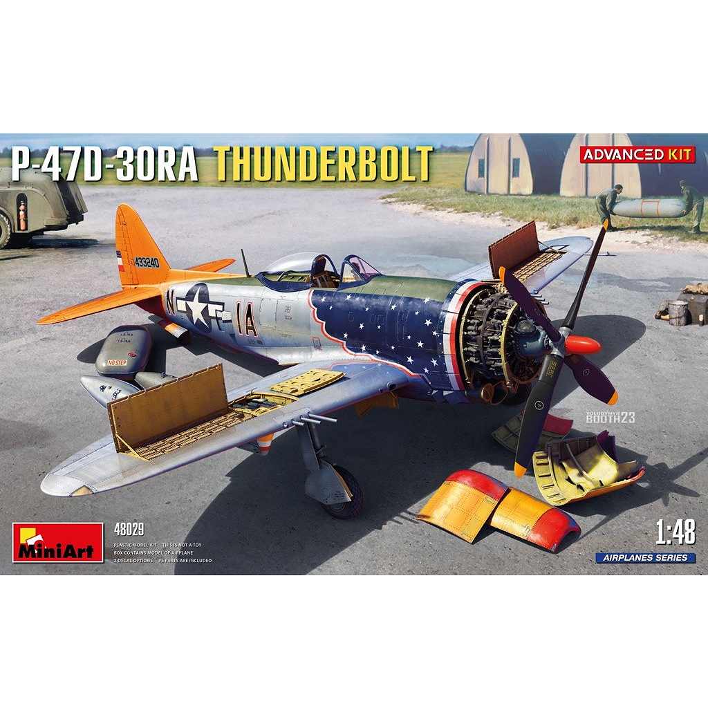 【新製品】48029 1/48 P-47D-30RA サンダーボルト アドバンスドキット