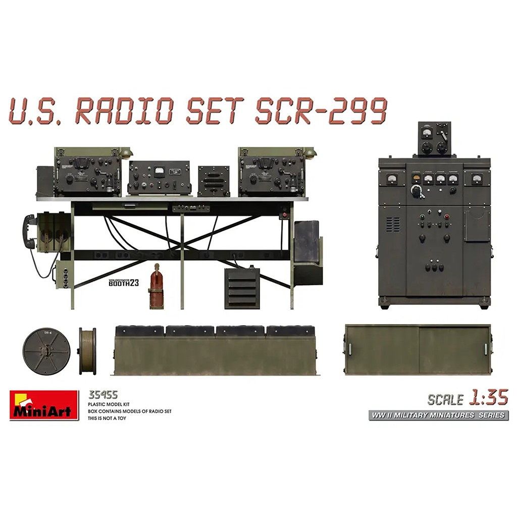 【新製品】35455 米国無線通信機 SCR-299