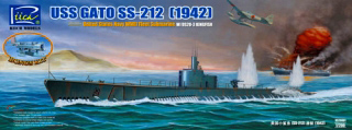 【新製品】[6953391900074] RS20002)ガトー級潜水艦 SS-212 ガトー 1944 + OS2U-3 キングフィッシャー