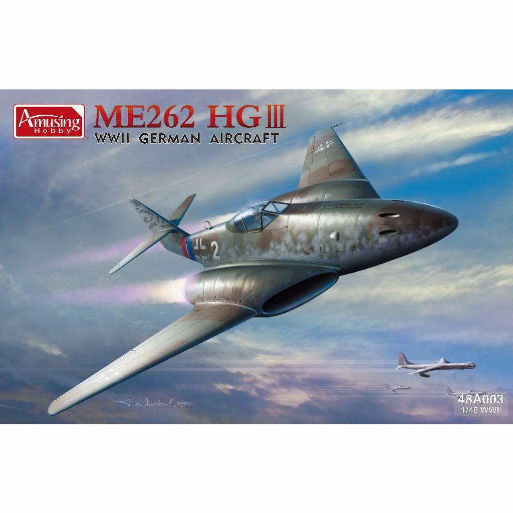 【新製品】48A003 1/48 ドイツ Me262 HGIII