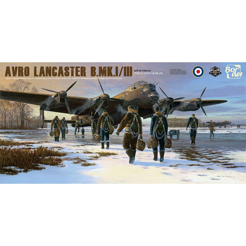 【新製品】BF010 アブロ ランカスター B Mk.I/III フルインテリア