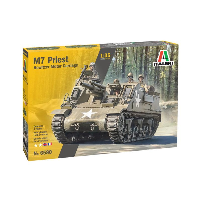 【新製品】6580 WWII アメリカ M7自走砲 プリースト