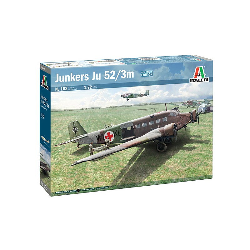 【新製品】102)ユンカース Ju52/3m 輸送機