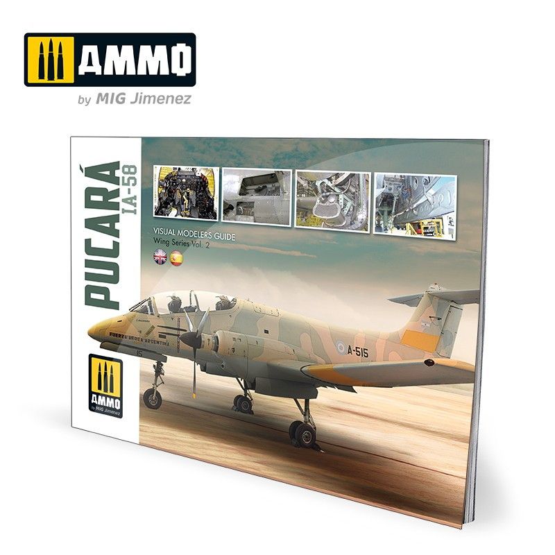 【新製品】A.MIG-6025 IA-58 プカラ ビジュアルモデラーズガイド