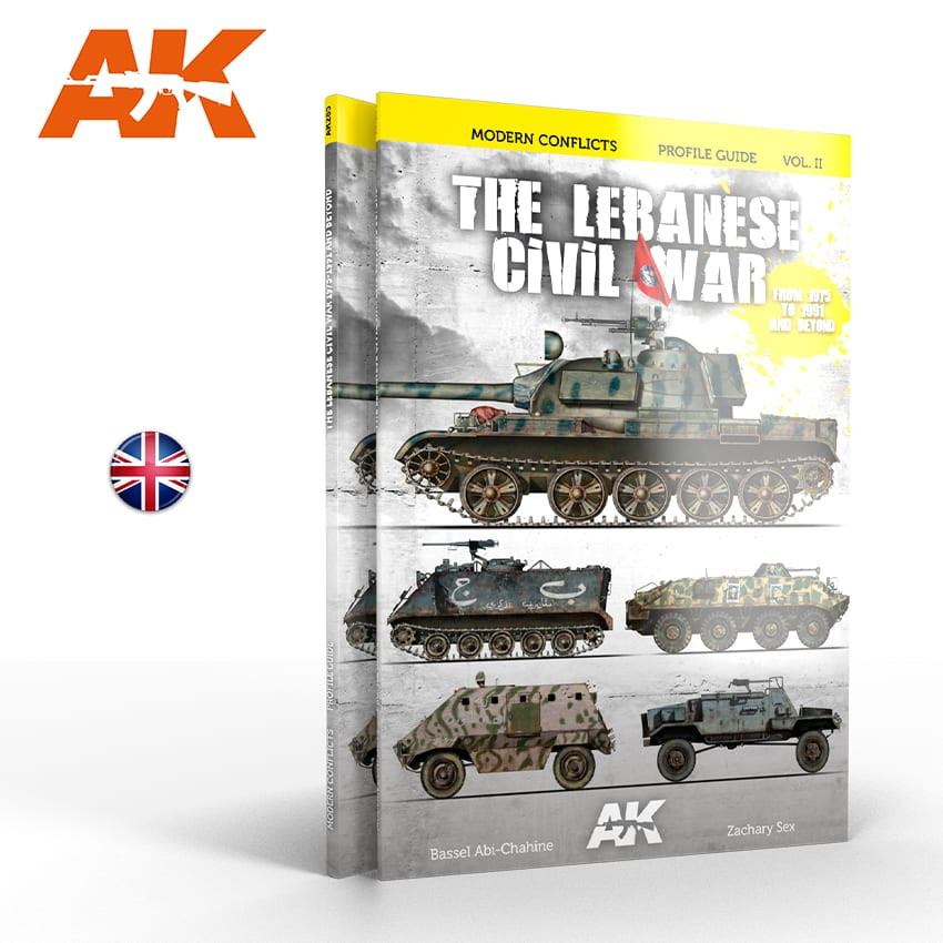 【新製品】AK00285 書籍 中東戦争戦車塗装ガイド2　レバノン紛争1971-