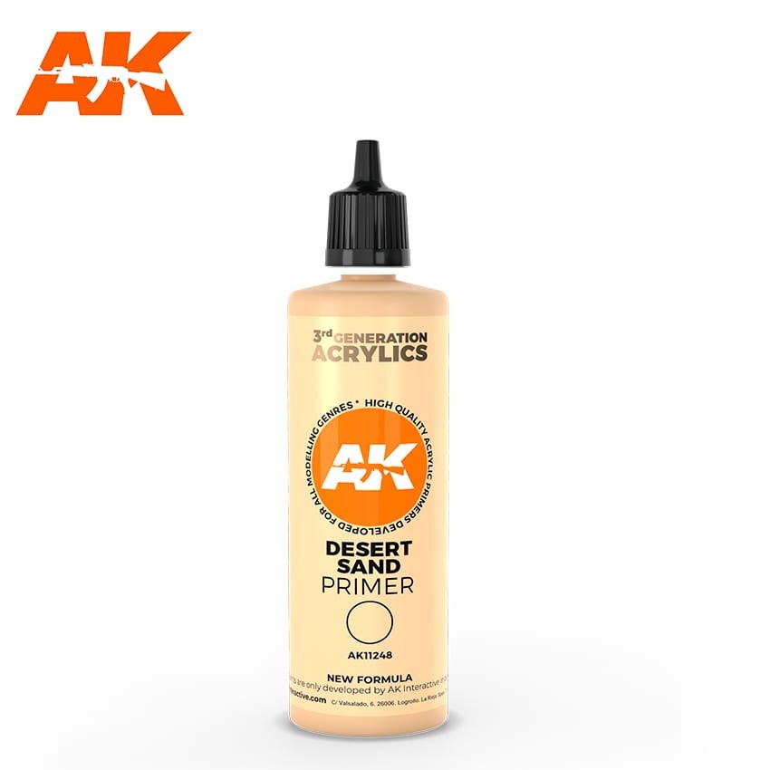 【新製品】AK11248 デザートサンド・プライマー 100ml【AKアクリル3G (サードジェネレーション)】