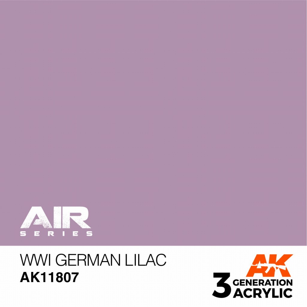 【新製品】AK11807 WWI ジャーマンライラック【AKアクリル3G AIR (サードジェネレーション)】
