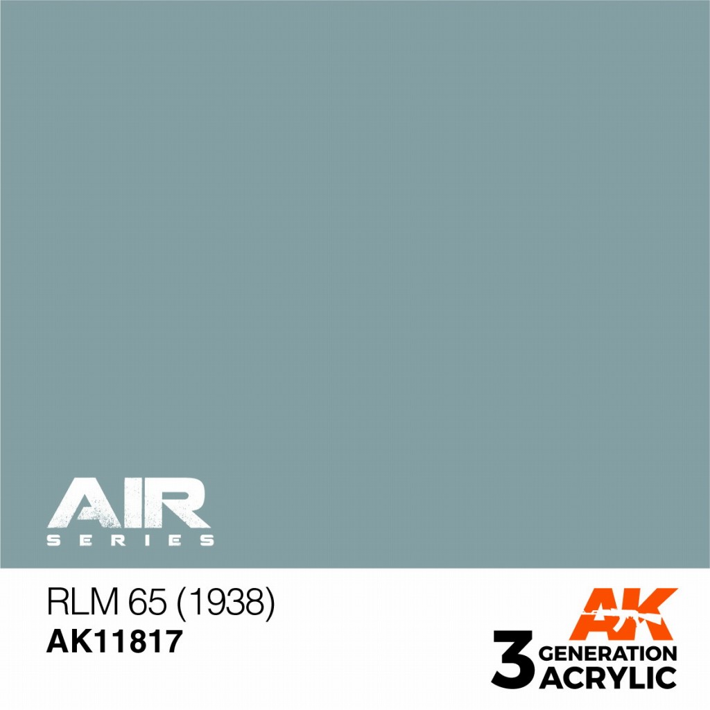 【新製品】AK11817 RLM 65 (1938) 【AKアクリル3G AIR (サードジェネレーション)】