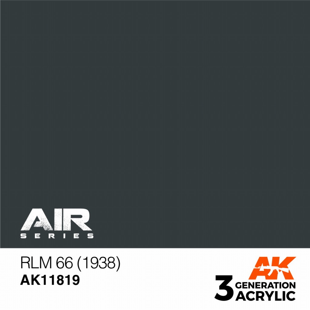 【新製品】AK11819 RLM 66 (1938) 【AKアクリル3G AIR (サードジェネレーション)】