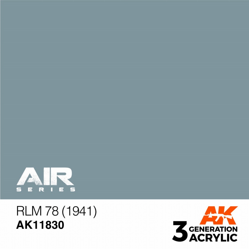 【新製品】AK11830 RLM 78 (1941) 【AKアクリル3G AIR (サードジェネレーション)】