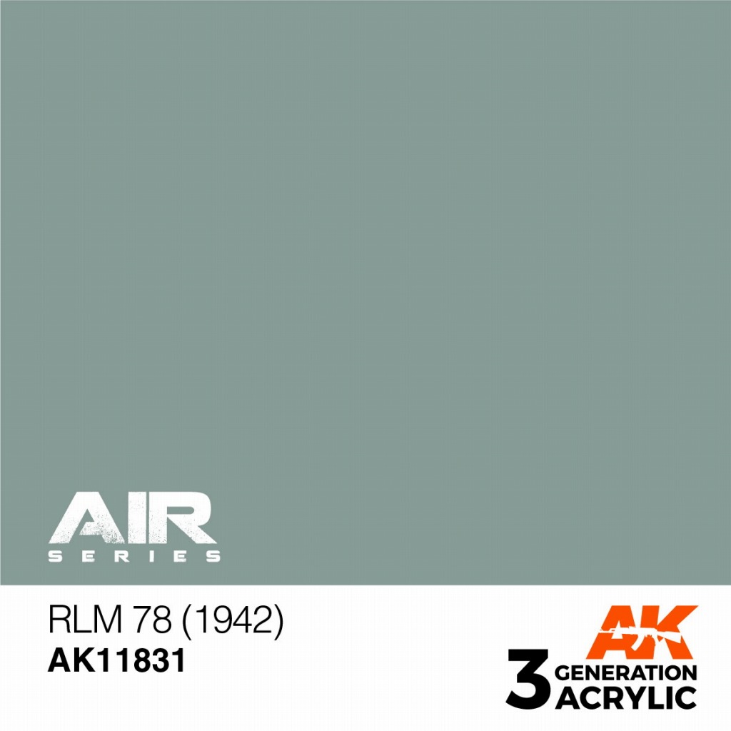 【新製品】AK11831 RLM 78 (1942) 【AKアクリル3G AIR (サードジェネレーション)】
