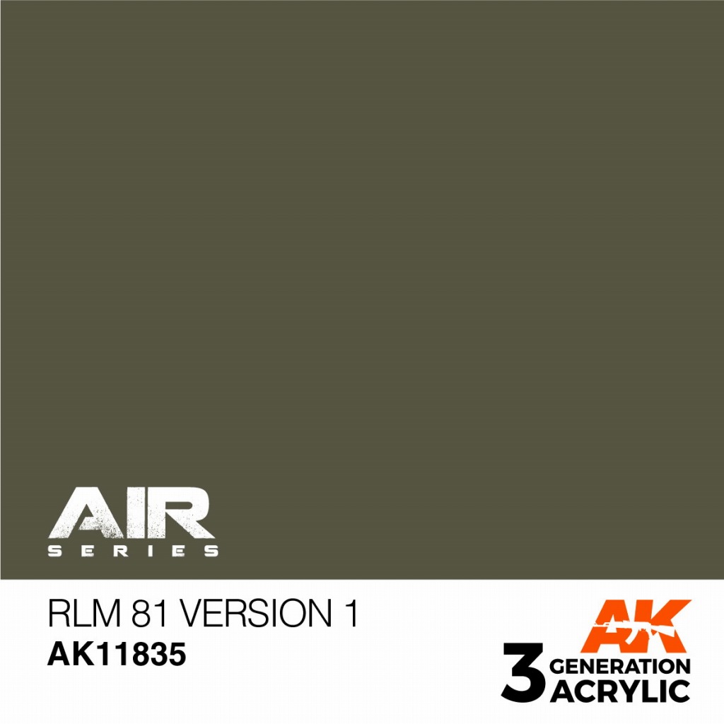 【新製品】AK11835 RLM 81 Version 1 【AKアクリル3G AIR (サードジェネレーション)】