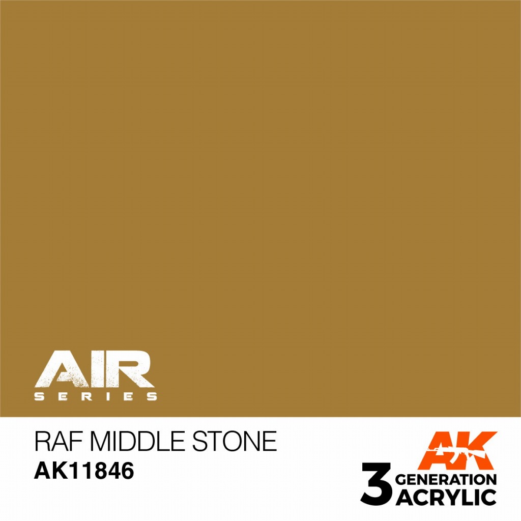 【新製品】AK11846 RAFミドルストーン【AKアクリル3G AIR (サードジェネレーション)】