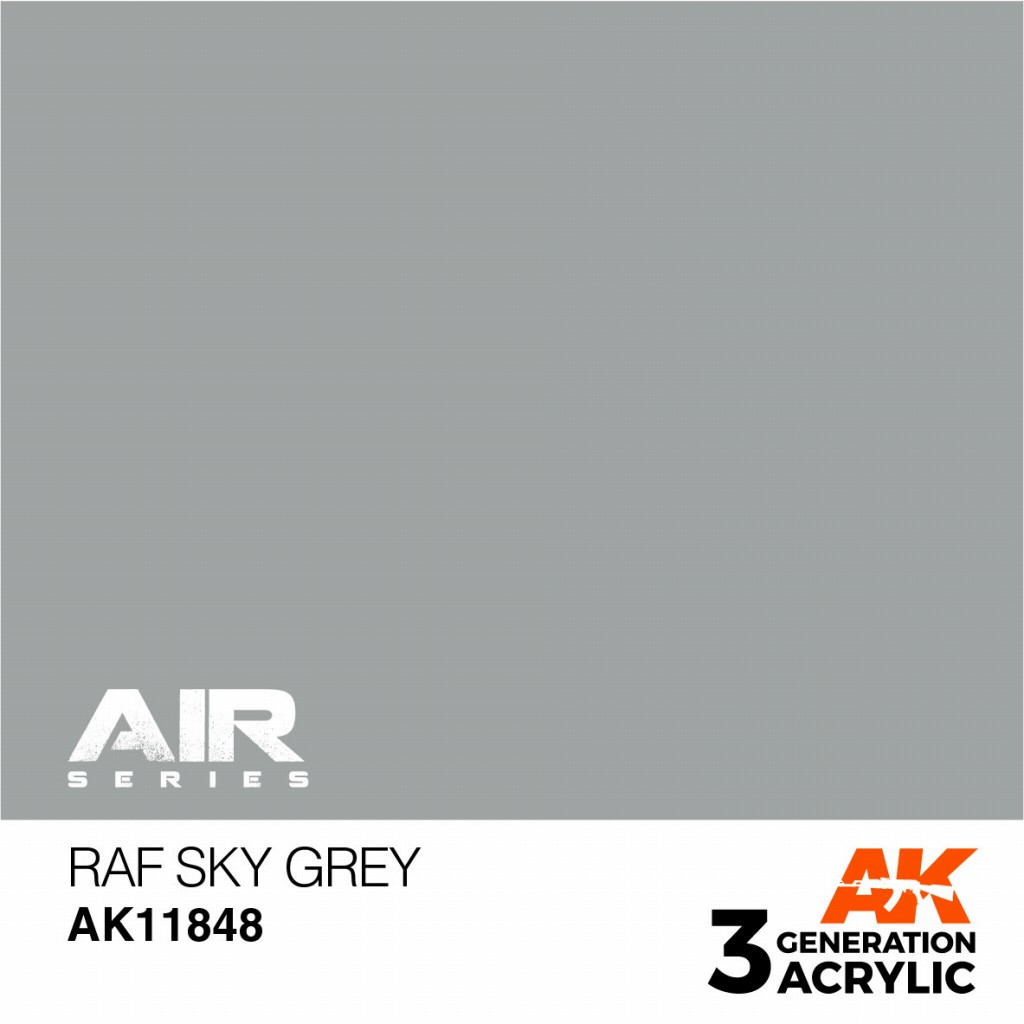 【新製品】AK11848 RAFスカイグレイ【AKアクリル3G AIR (サードジェネレーション)】