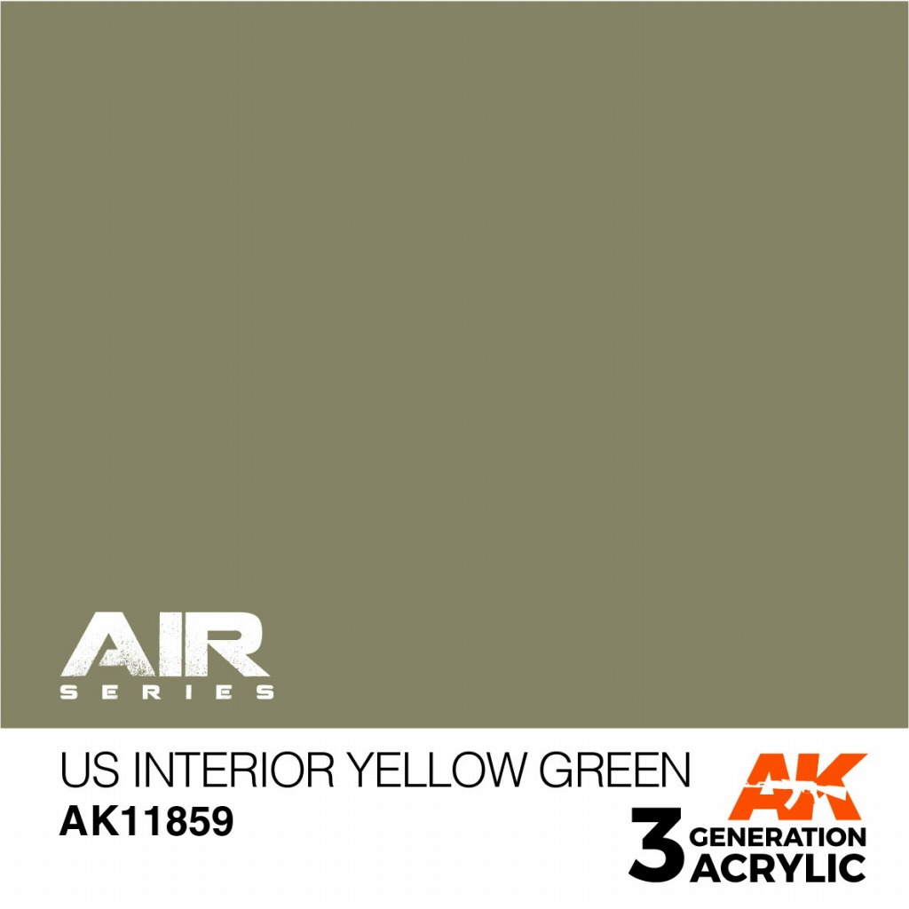 【新製品】AK11859 USインテリアイエローグリーン【AKアクリル3G AIR (サードジェネレーション)】