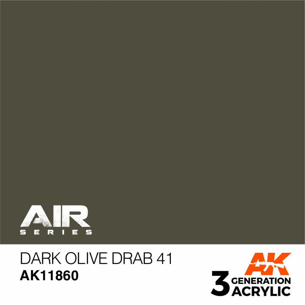 【新製品】AK11860 ダークオリーブドラブ41【AKアクリル3G AIR (サードジェネレーション)】