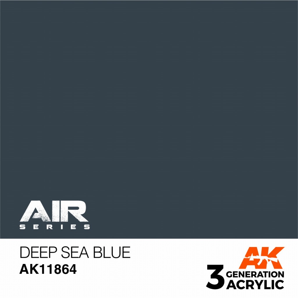 【新製品】AK11864 ディープシーブルー【AKアクリル3G AIR (サードジェネレーション)】