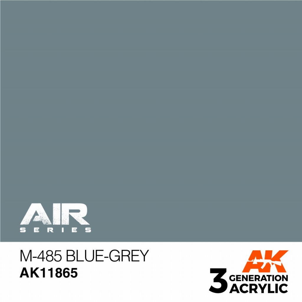 【新製品】AK11865 M485ブルーグレイ【AKアクリル3G AIR (サードジェネレーション)】