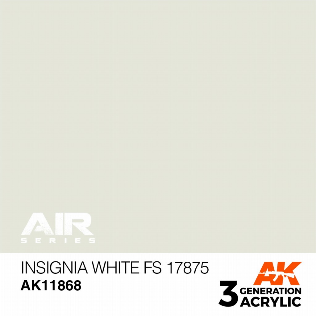 【新製品】AK11868 インシグニアホワイト FS17875 【AKアクリル3G AIR (サードジェネレーション)】