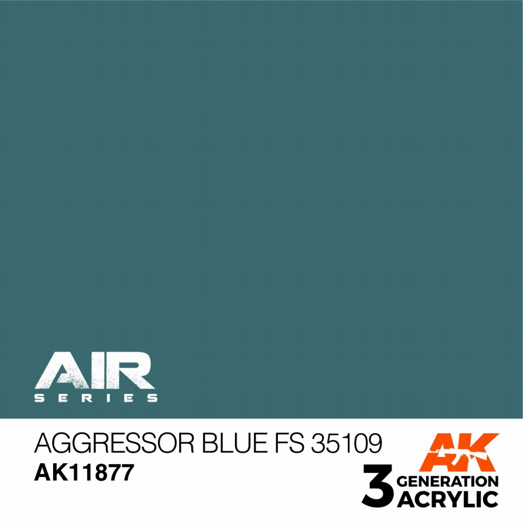 【新製品】AK11877 アグレッサーブルー FS35109 【AKアクリル3G AIR (サードジェネレーション)】