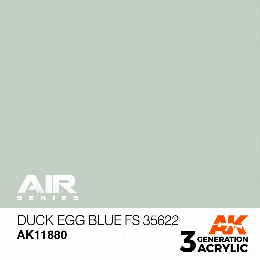 【新製品】AK11880 ダックエッグブルー FS35622 【AKアクリル3G AIR (サードジェネレーション)】
