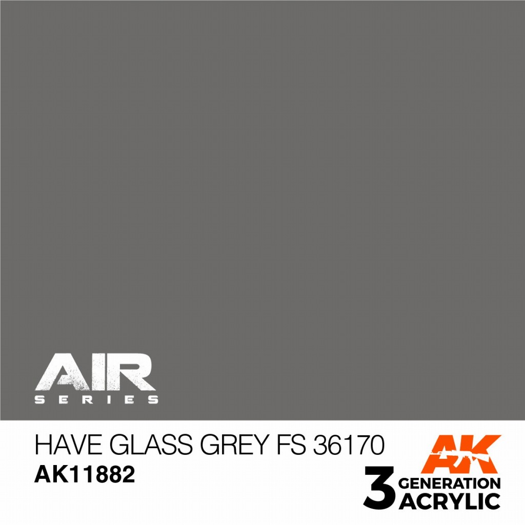 【新製品】AK11882 ハブグラスグレイ FS36170 【AKアクリル3G AIR (サードジェネレーション)】