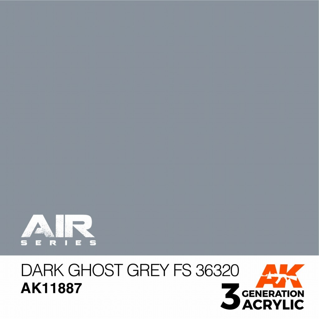 【新製品】AK11887 ダークゴーストグレイ FS36320 【AKアクリル3G AIR (サードジェネレーション)】