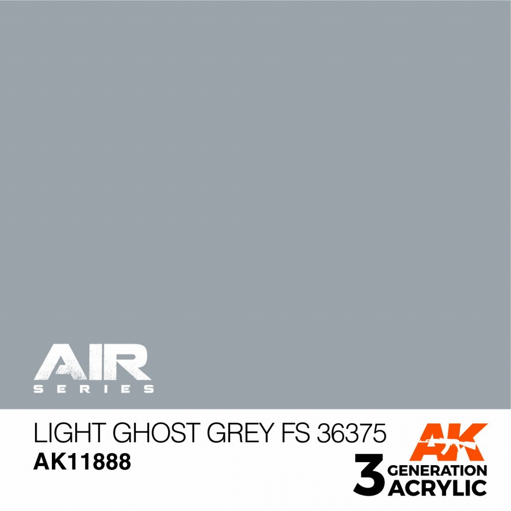 【新製品】AK11888 ライトゴーストグレイ FS36375 【AKアクリル3G AIR (サードジェネレーション)】
